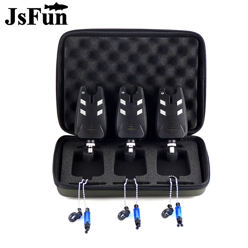 Bite Alarm - JSFUN 3PCS Carp Fishing Alarm And