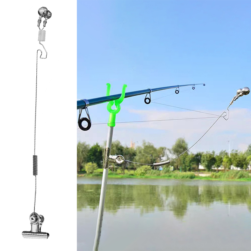 Bite Alarm - 1Pc Stainless Steel Fishing Bite Bell