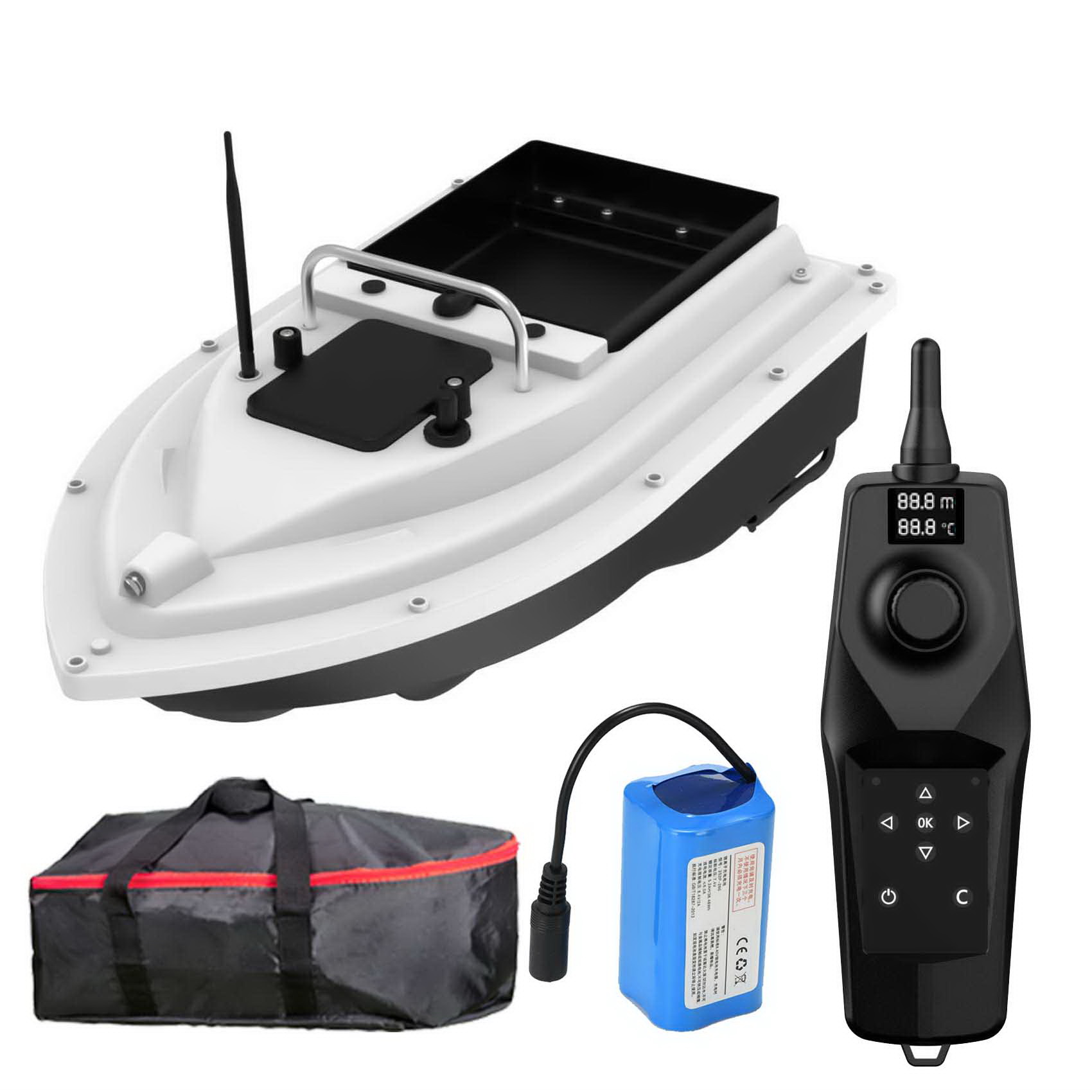 Fish Finder - D36 RC Fishing Bait Boat with