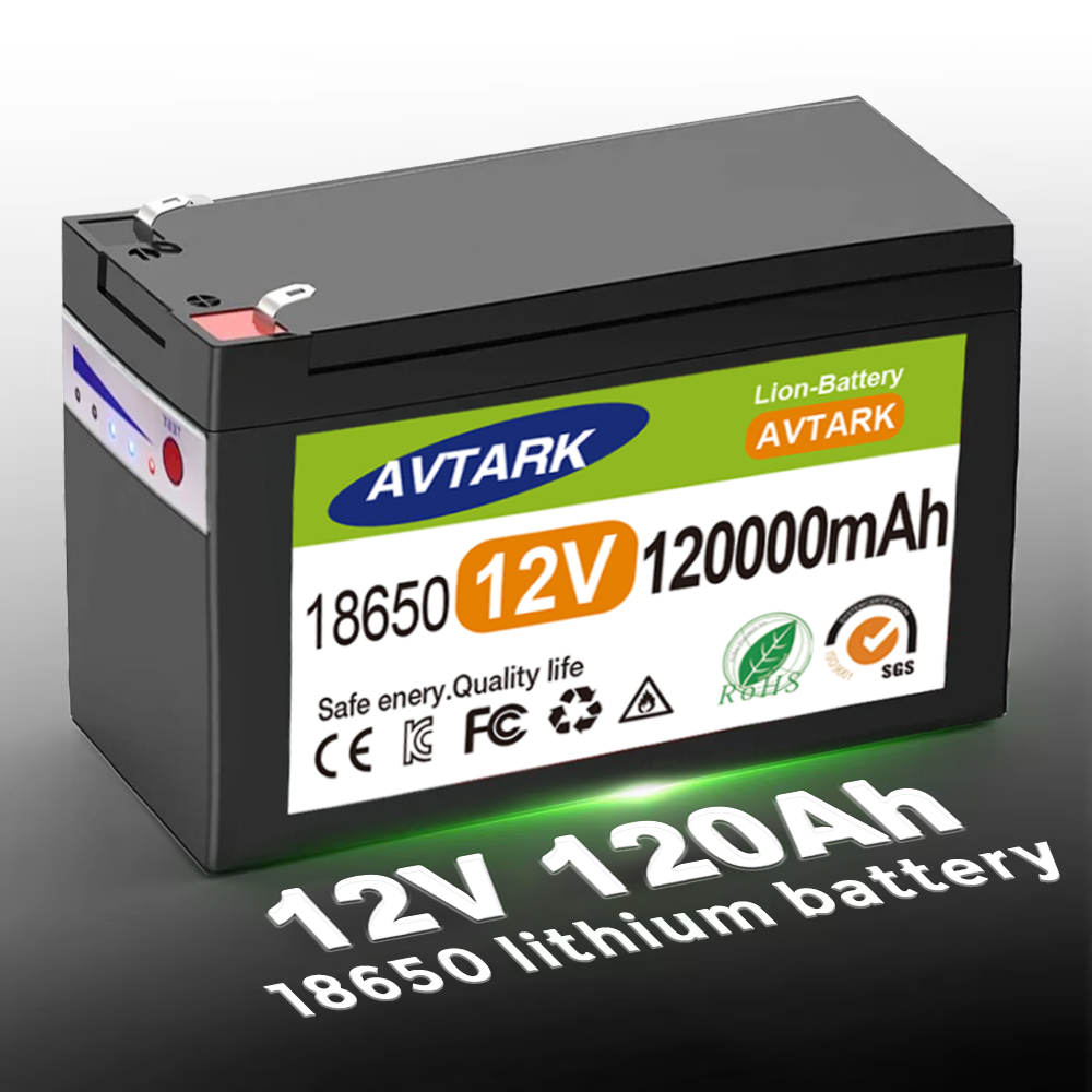 Fish Finder Charger - 12V 120Ah Lithium Rechargeable LiFeP04 Battery