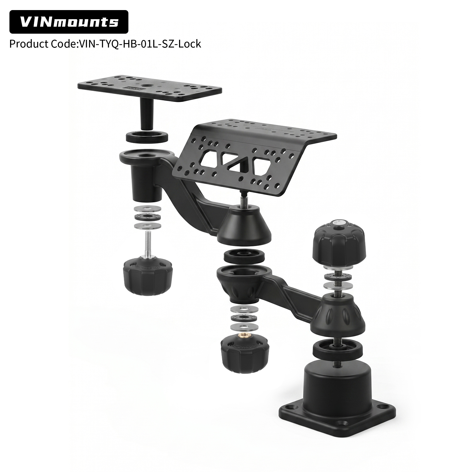 VINmounts 3-Display Fish Finde - Fish Finder Mount review and price