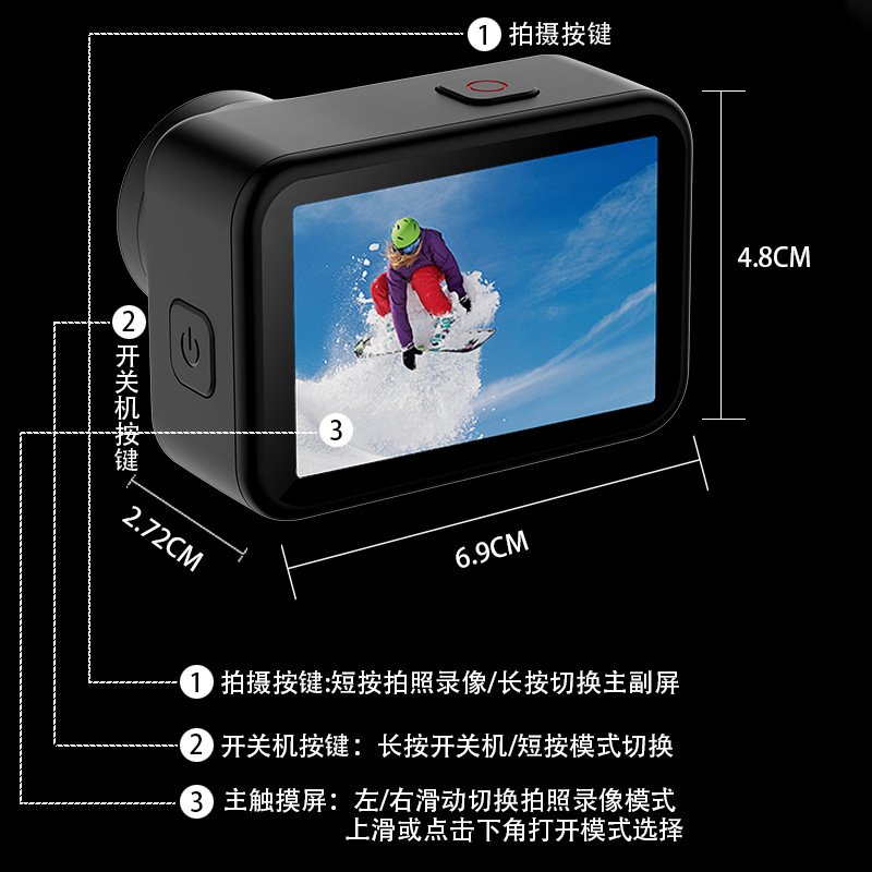 New V11 5K High Definition Dua - Underwater Camera review and price