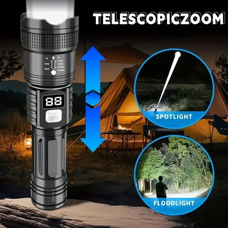 Rechargeable LED Flashlight 10 - Fishing Light review and price