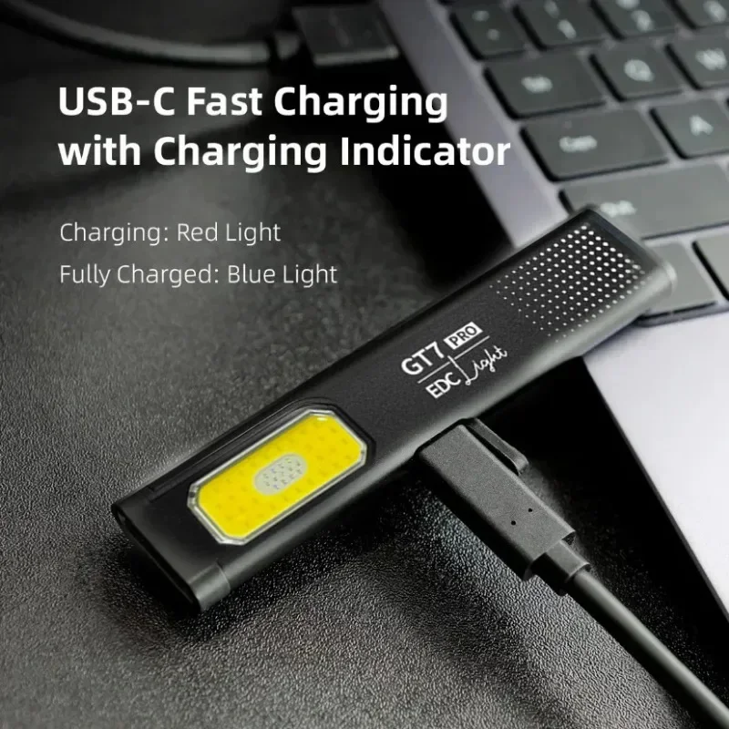 Mini LED Flashlight USB C Rech - Fishing Light review and price