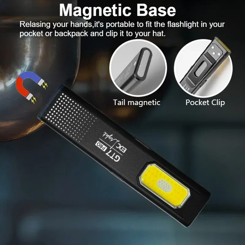 Mini LED Flashlight USB C Rech - Fishing Light review and price