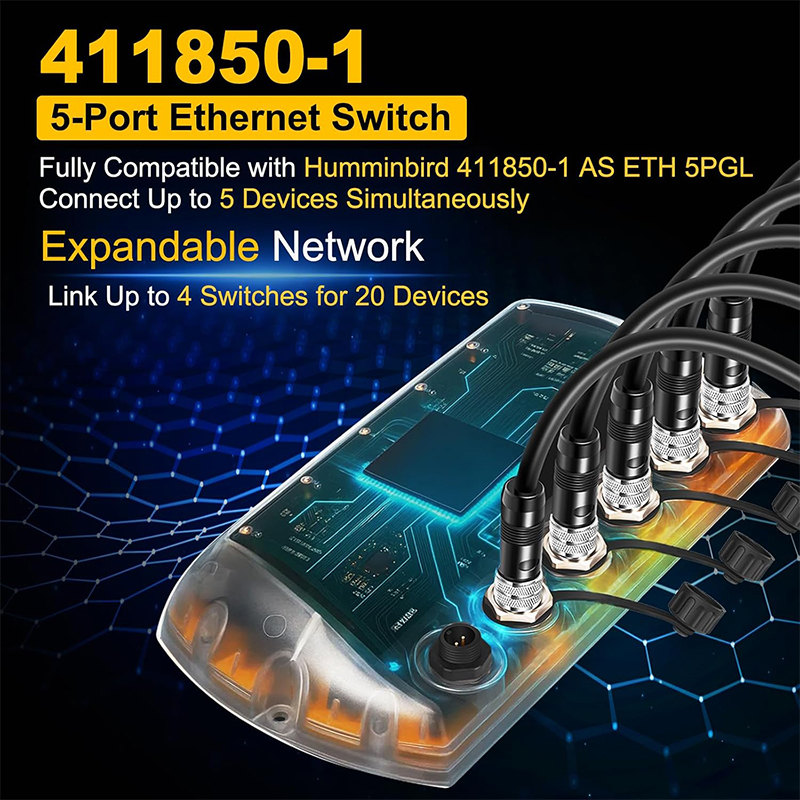 411850-1 AS ETH 5PGL Ethernet  - Fish Finder review and price