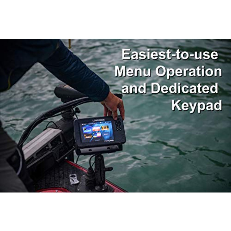 5-inch Fish Finder with SplitS - Fish Finder Transducer review and price