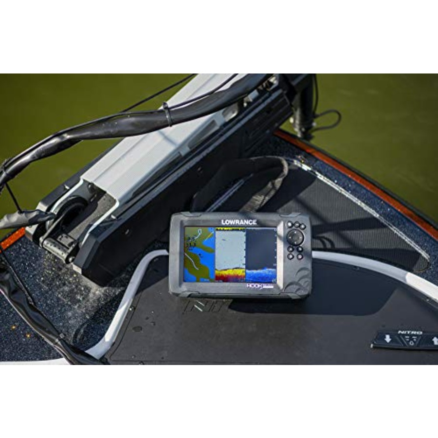 5-inch Fish Finder with SplitS - Fish Finder Transducer review and price