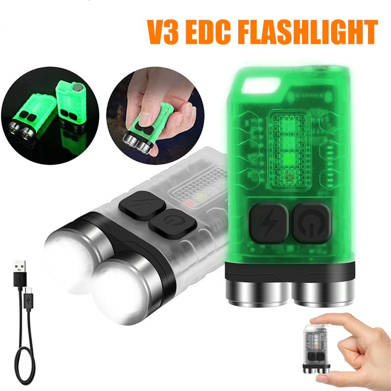 V3 EDC Flashlight Mini Keychai - Fishing Light review and price
