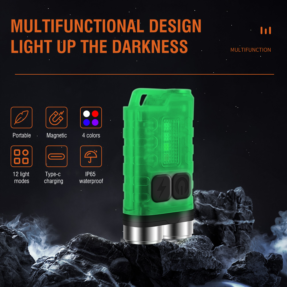 V3 EDC Flashlight Mini Keychai - Fishing Light review and price