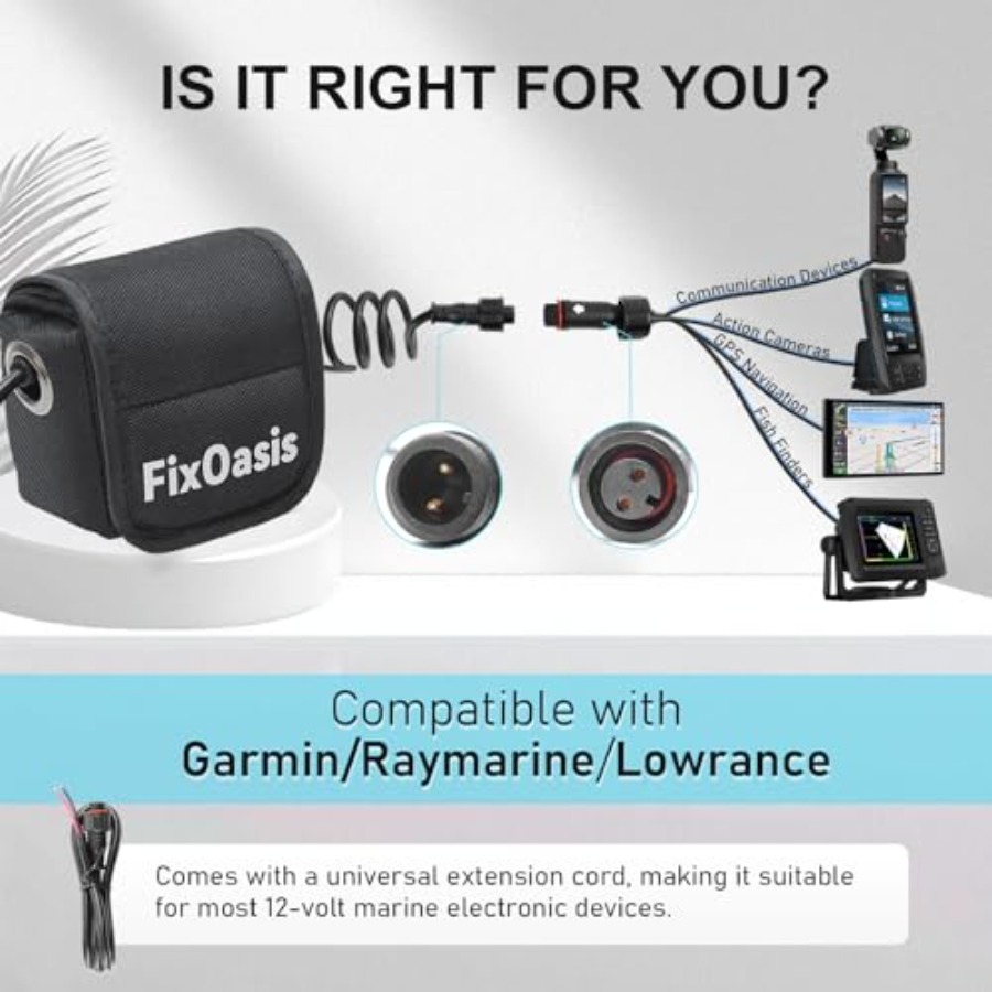 12V Lithium-Ion Fish Finder Ba - Fish Finder Charger review and price