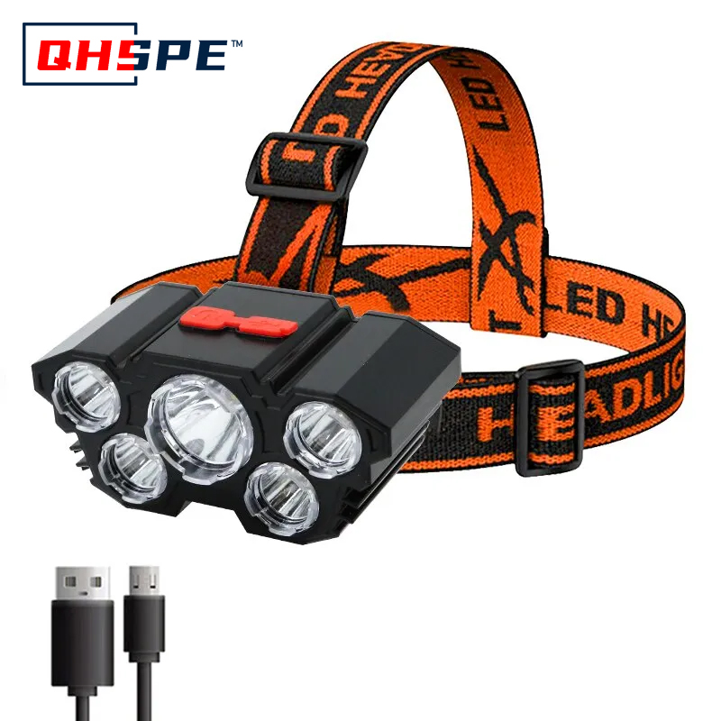 Rechargeable 5 LED Headlamp St - Fish Finder Battery review and price