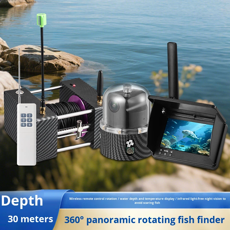 360 Degree Panoramic Rotating  - Fish Finder Portable review and price