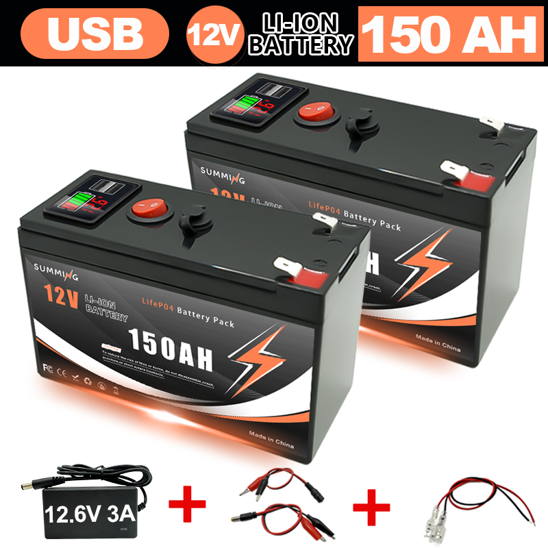 12V 150Ah Lithium  LiFeP04 Bat - Fish Finder Charger review and price