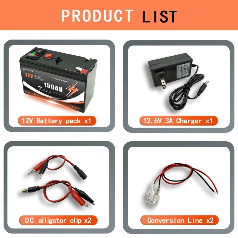 12V 150Ah Lithium  LiFeP04 Bat - Fish Finder Charger review and price