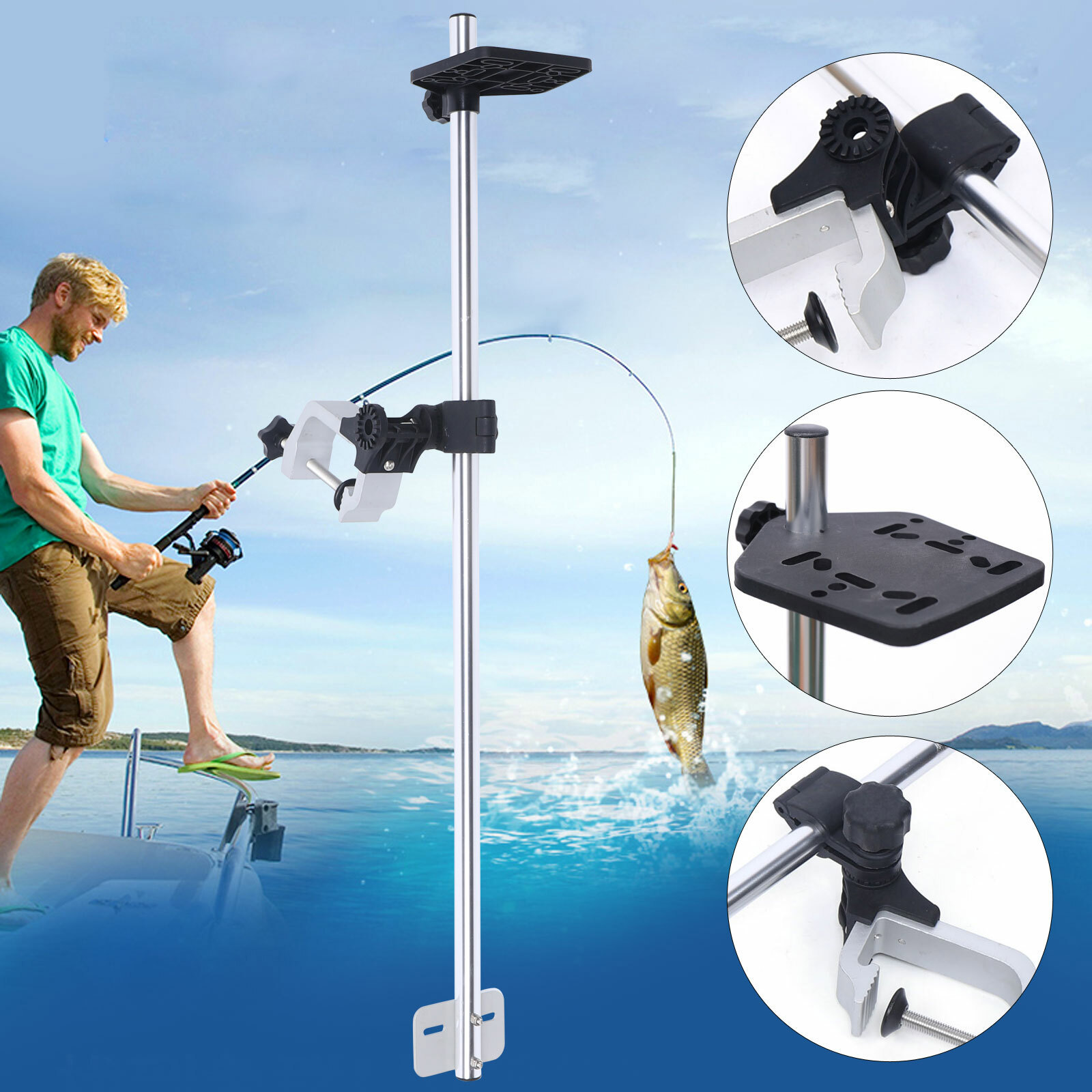 Portable 360° Adjustable Trans - Fish Finder Mount review and price