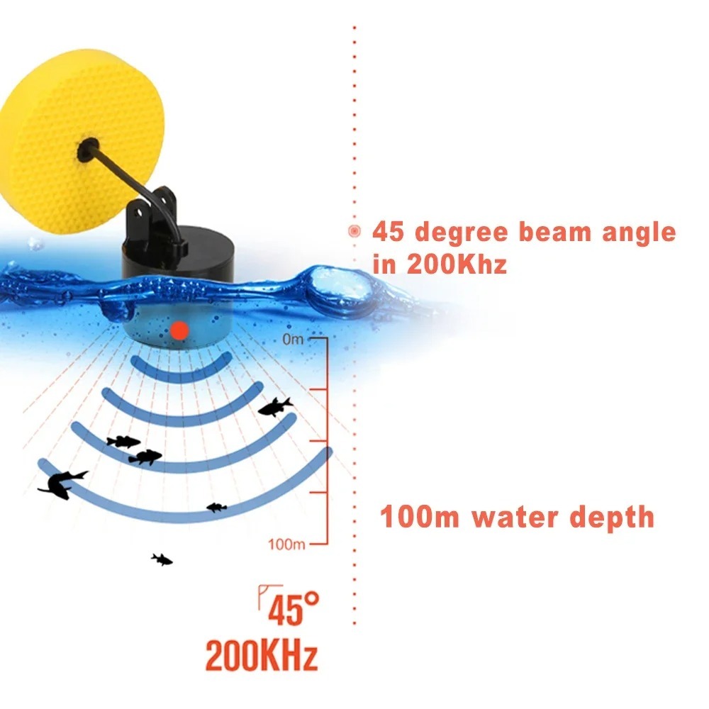 Wireless Sonar Detection Fish  - Fish Finder Cable review and price