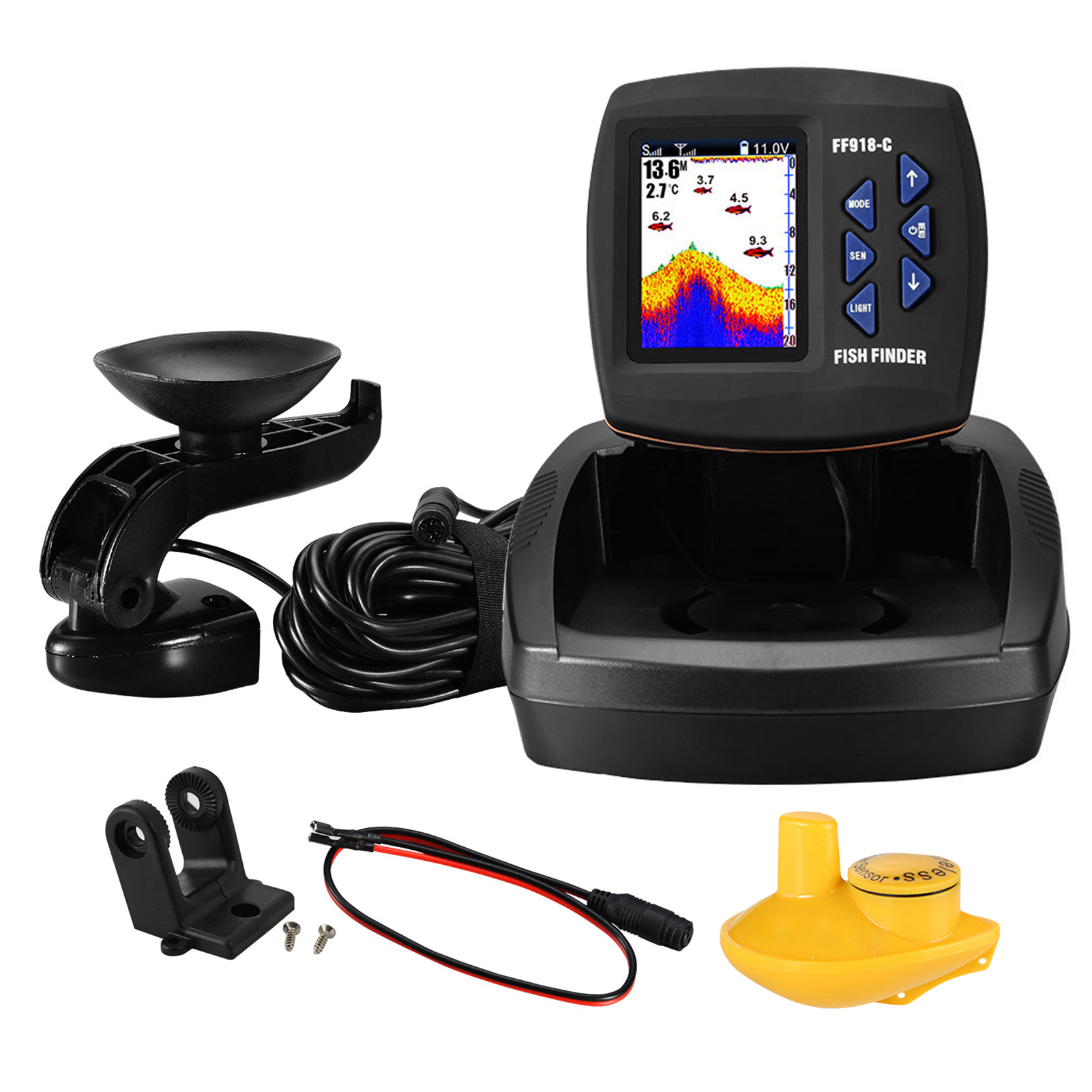 Fish Finder Wireless Sonar Sen - Fish Finder Transducer review and price