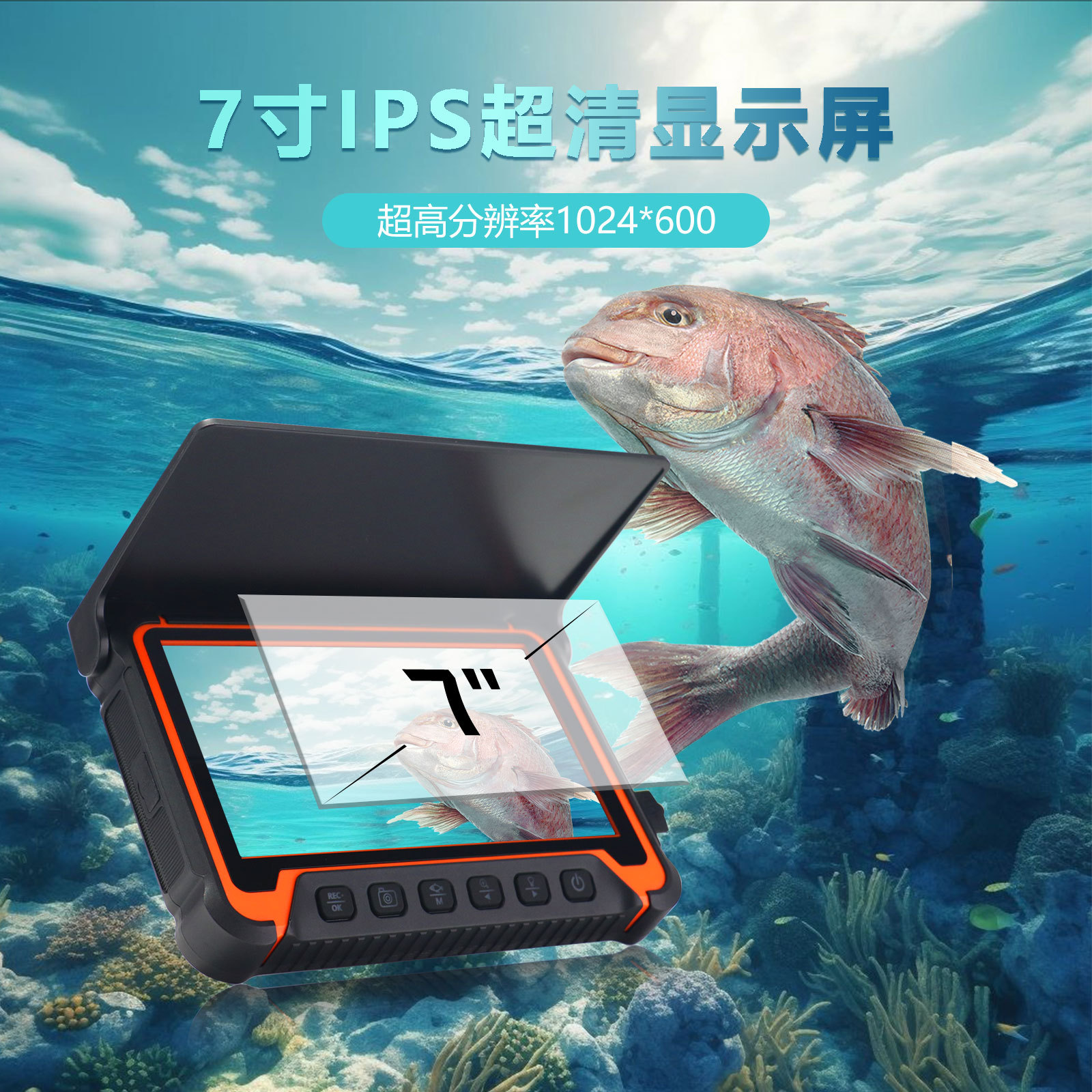 5Inch IPS Screen Underwater 15 - Fishing Camera review and price
