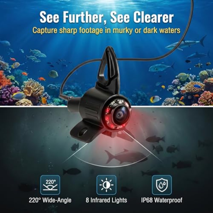 Underwater Fishing Finder Came - Fish Finder Portable review and price