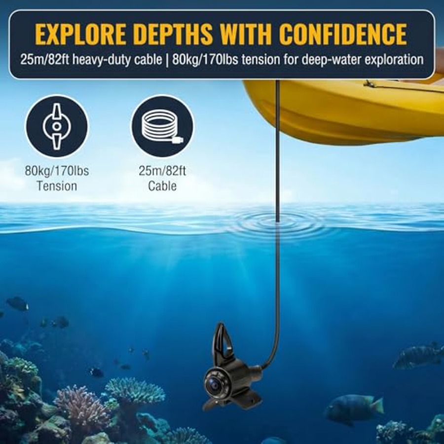 Underwater Fishing Finder Came - Fish Finder Portable review and price