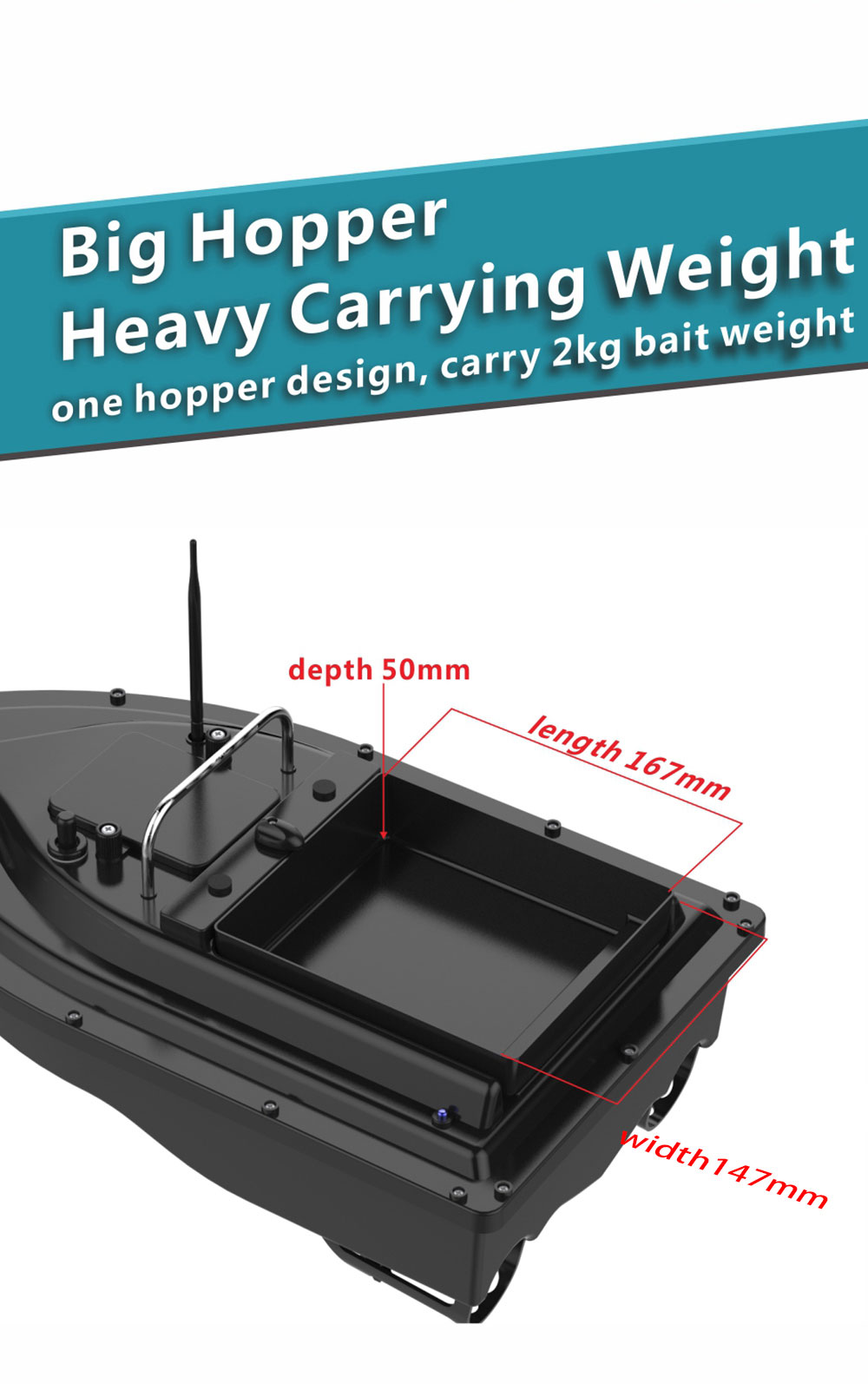 Bait Boat With GPS Positioning - Fishing Gps review and price