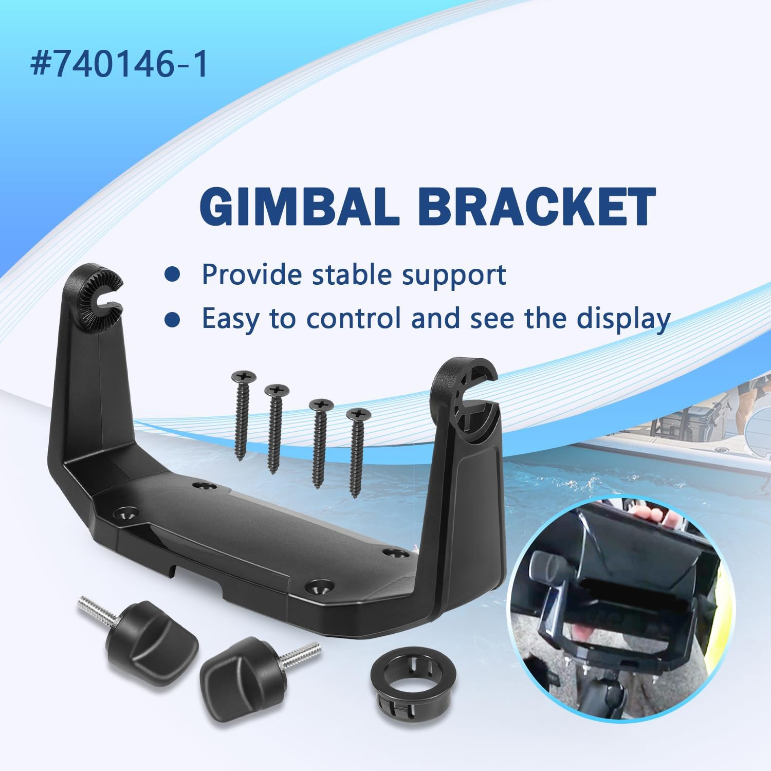 740146-1 Gimbal Mount Kit Comp - Fish Finder Mount review and price
