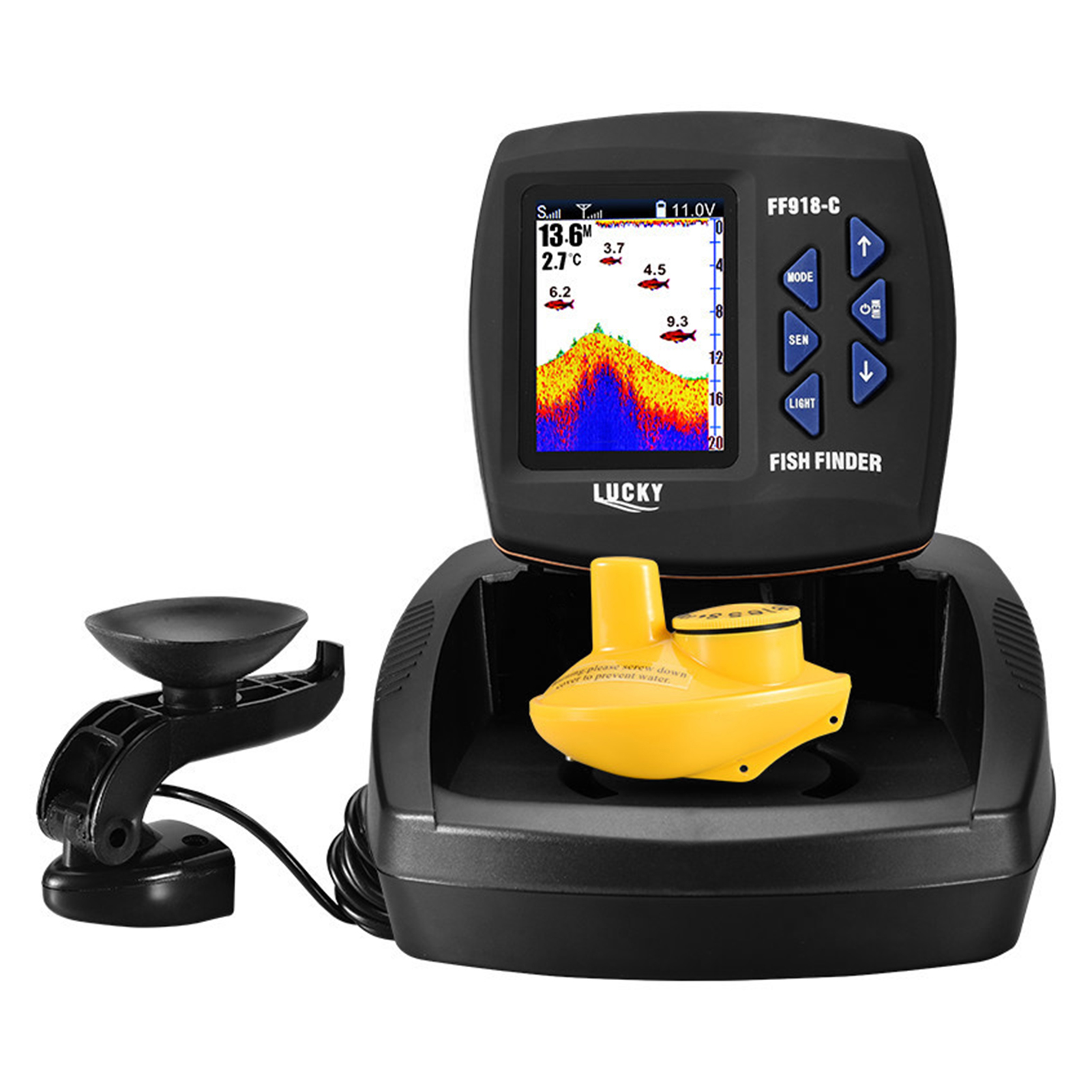 Portable Fish Finder Wireless  - Fish Finder Transducer review and price