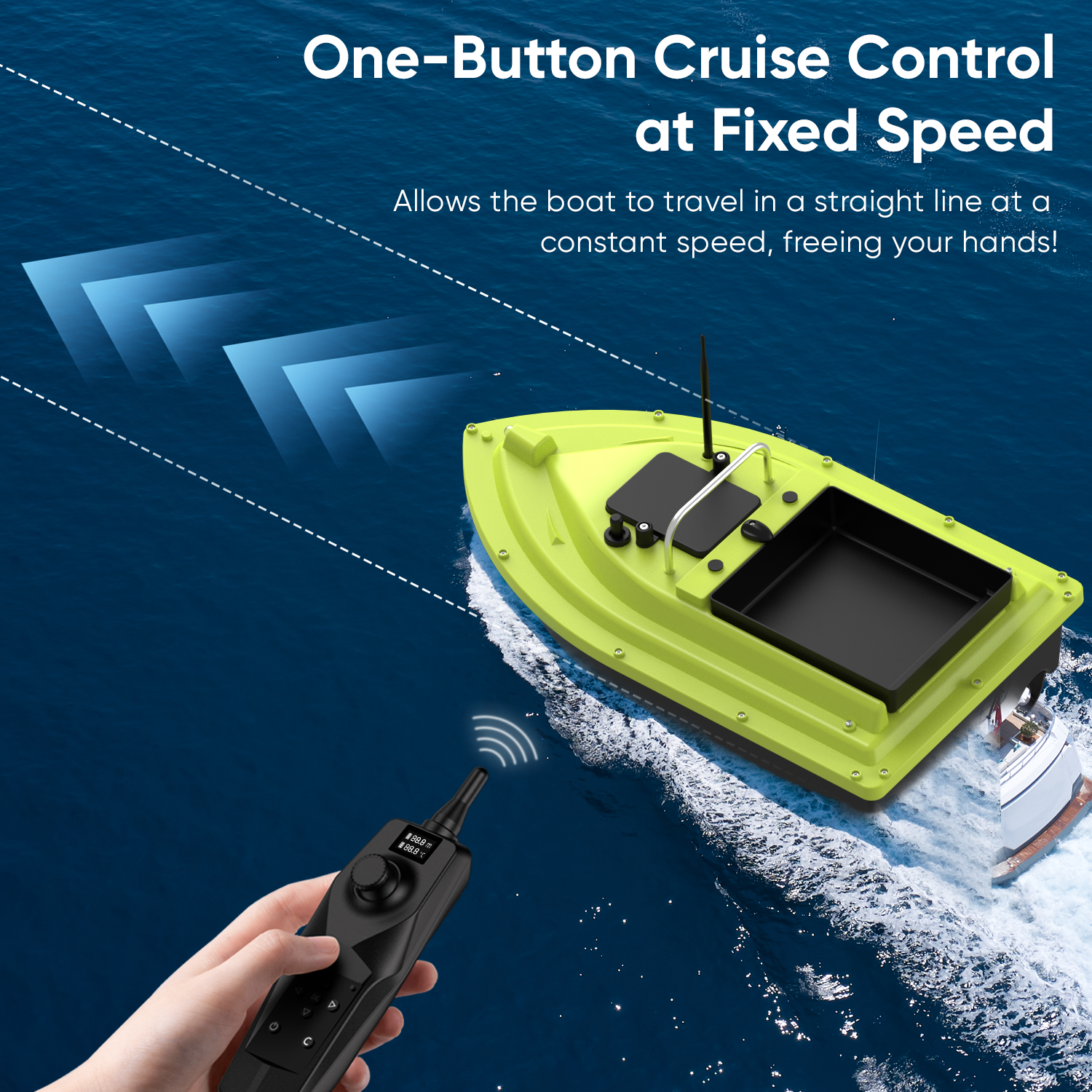 D36 RC Fishing Bait Boat with  - Fish Finder review and price
