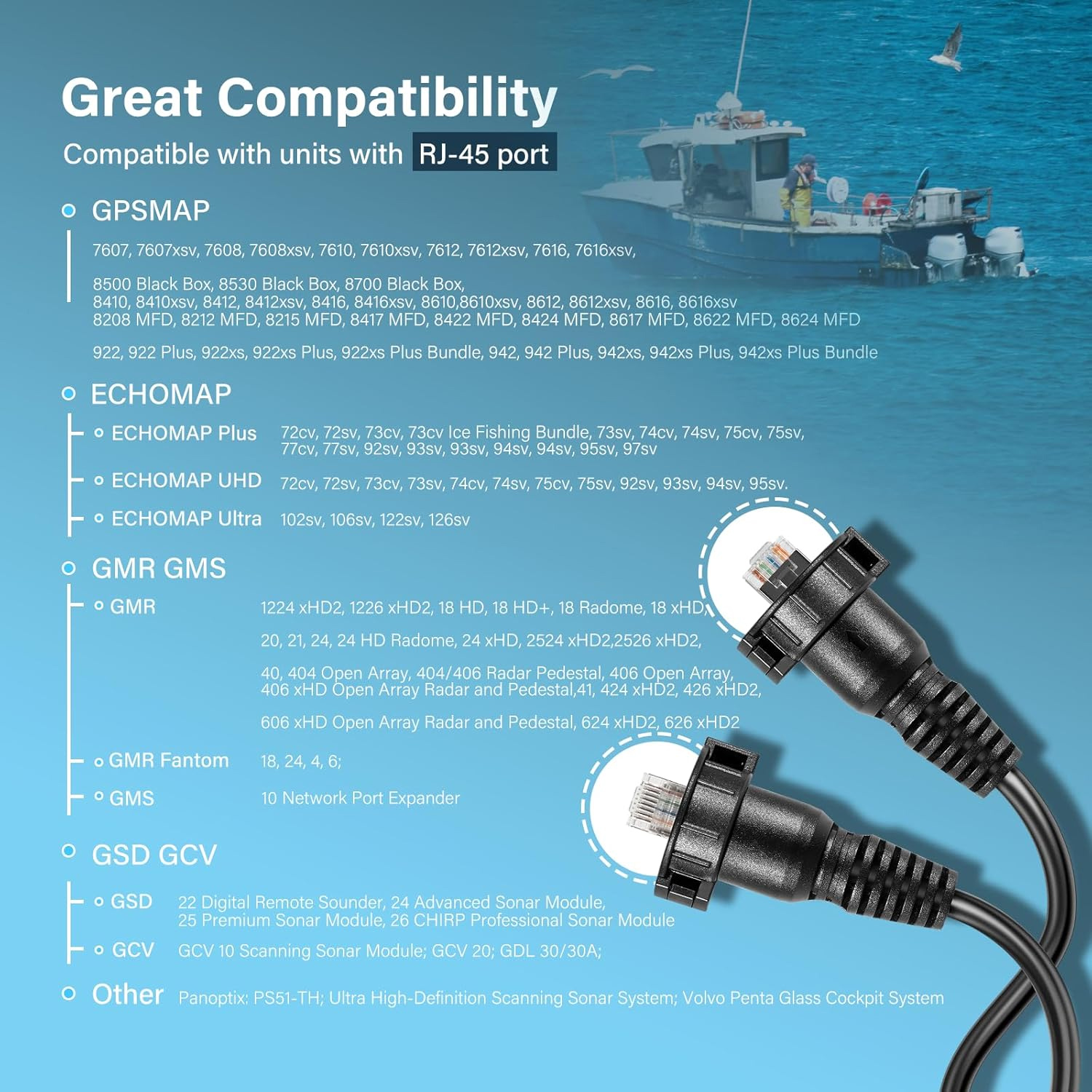 30 Foot Marine Network Cable f - Fish Finder review and price